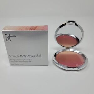 IT Cosmetics CC Ombre Radiance Anti-Aging Brightening Powder Blush Love New